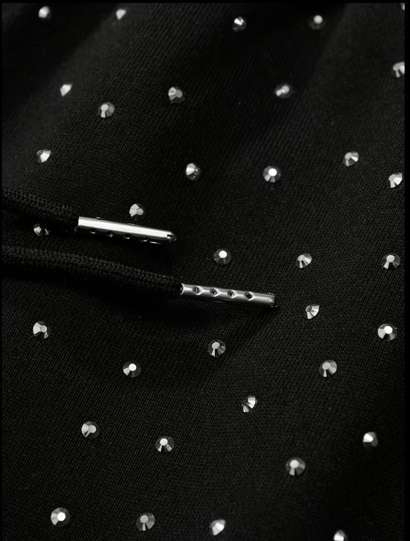 Black! Autumn 2 Piece Loose fit outfit