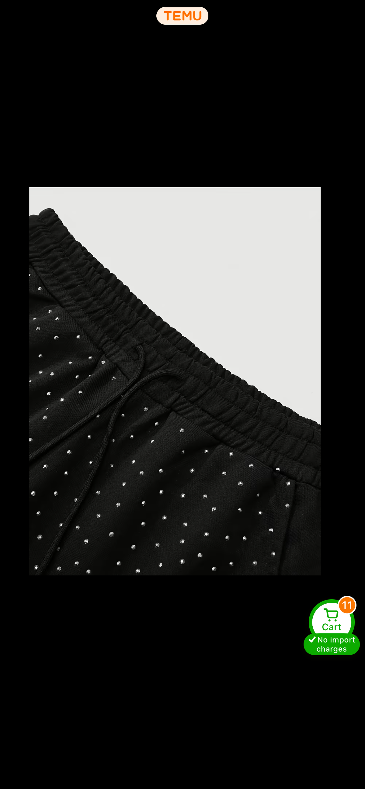 Black! Autumn 2 Piece Loose fit outfit